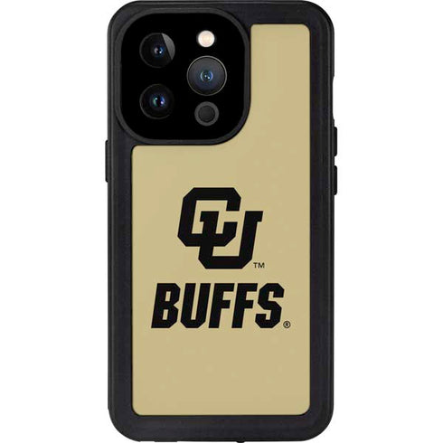 University of Colorado CU Buffs iPhone 15 Pro Waterproof Case